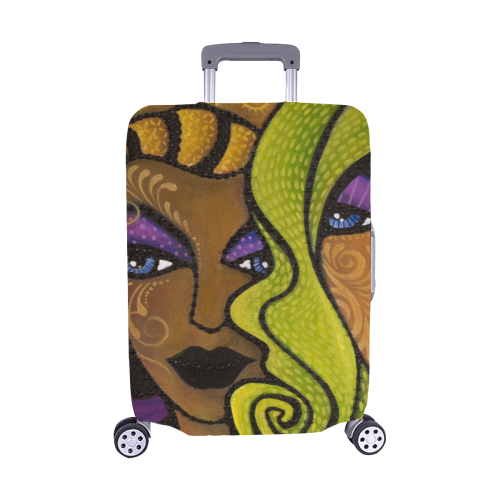 Girlfriends Luggage Cover-Medium