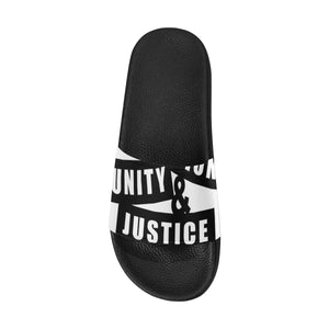 march-for-peace_printfile_default Women's Slide Sandals (Model 057)