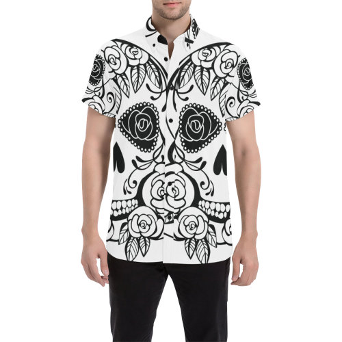 Sugar Skull All Over Print-Large Size