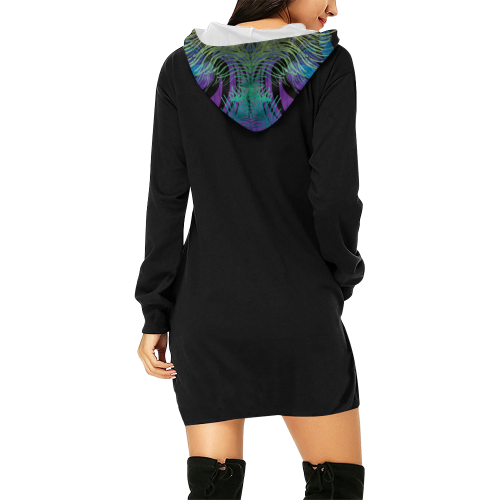 Cajun Vibe Hoodie Mini Dress