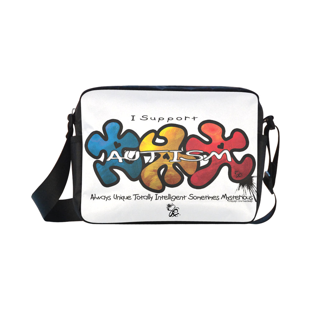 Autism Support Classic Cross-body Nylon