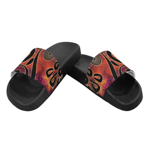 exotic vines Women's Slide Sandals (Model 057)
