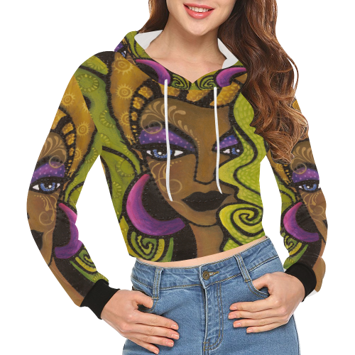Girlfriends Crop Hoodie