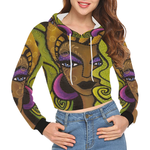 Girlfriends Crop Hoodie