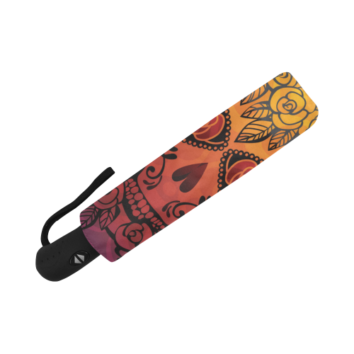 Sugar Skull Spice Auto-Foldable Umbrella
