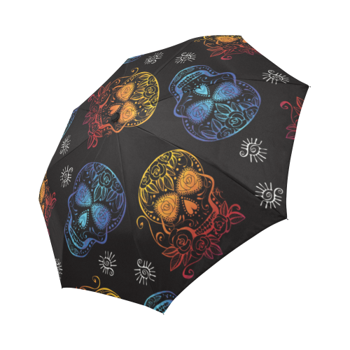 Sugar Skull Multi Auto-Foldable Umbrella