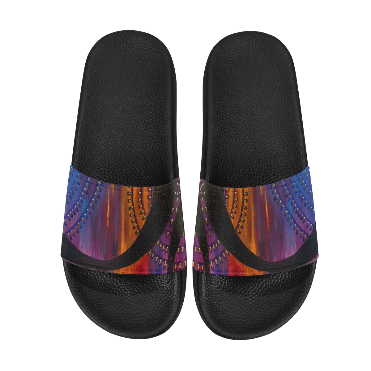 Circles Women's Slide Sandals (Model 057)