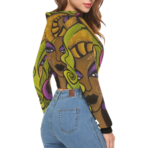 Girlfriends Crop Hoodie