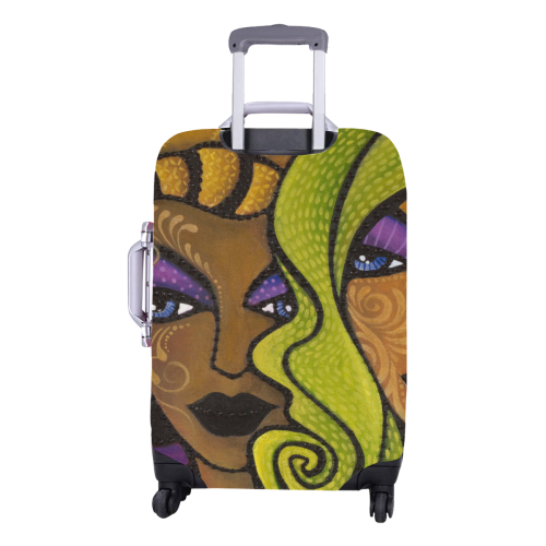 Girlfriends Luggage Cover-Medium