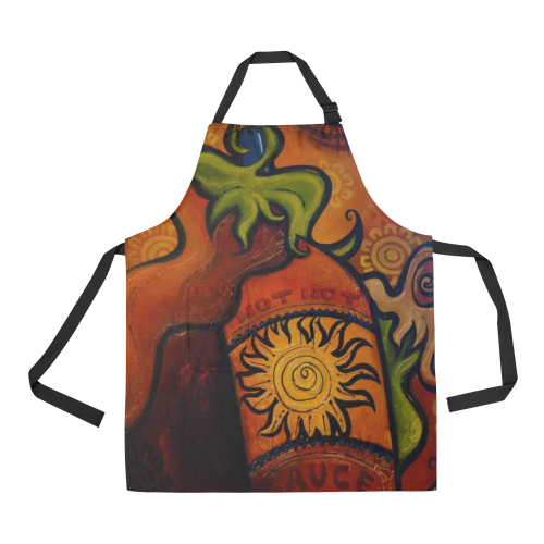 HOT Sauce All Over Print Apron