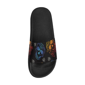 Mulit Sugar Skulls Women's Slide Sandals (Model 057)