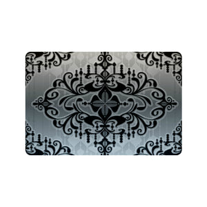 Chandelier Vibe Grey Doormat 24"x16"