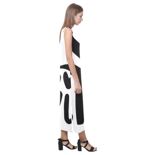 Boss B Sleeveless Long Dress with Slide Slit