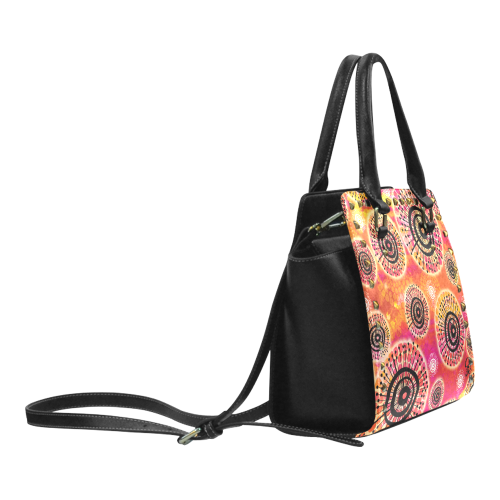 Mexi Pop Rivet Shoulder Handbag