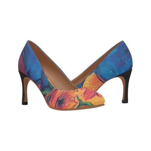 Rose Explosion High Heels