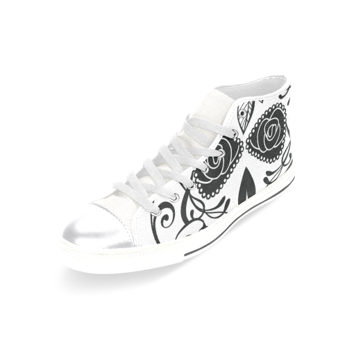 Sugar Skull Women's Classic High Top Canvas