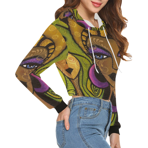 Girlfriends Crop Hoodie