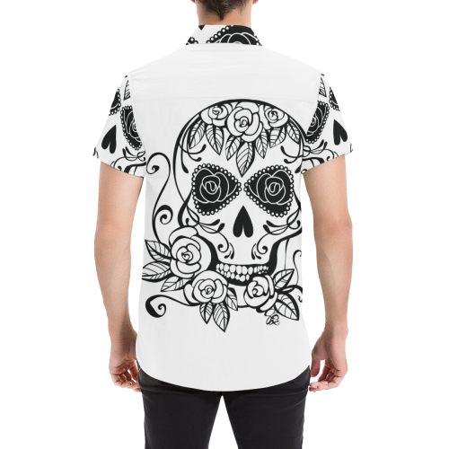 Sugar Skull All Over Print-Large Size