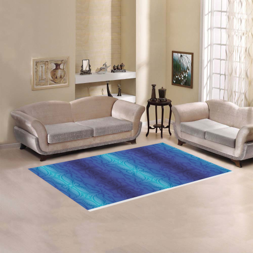 Tribal Sarape Area Rug 5'x3'3''
