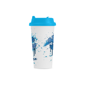 Autism Double Wall Plastic Mug