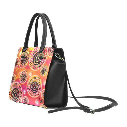 Mexi Pop Rivet Shoulder Handbag