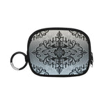 Chandelier Scroll Grey Coin Purse