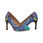 Bold Feather High Heels