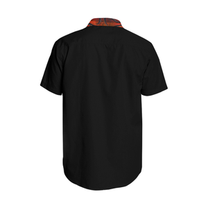 Sunset Trible Men's Short Sleeve Shirt