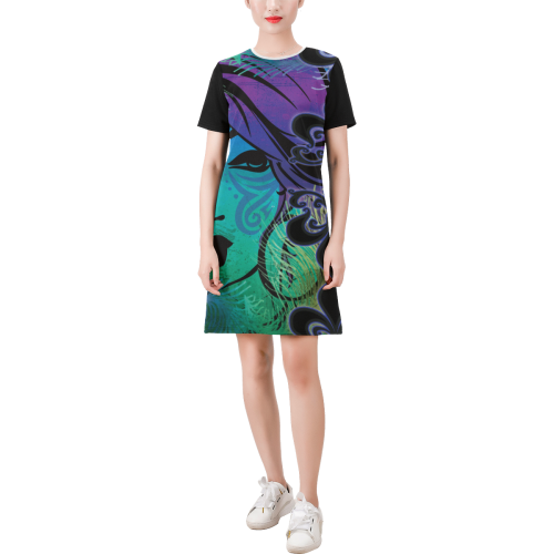 Cajun Vibe A-Line Dress