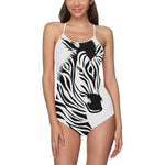 Funky Zebra Strap Swimsuit