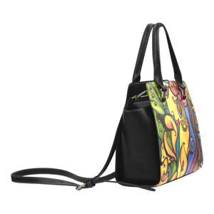Dreamer Rivet Shoulder Handbag