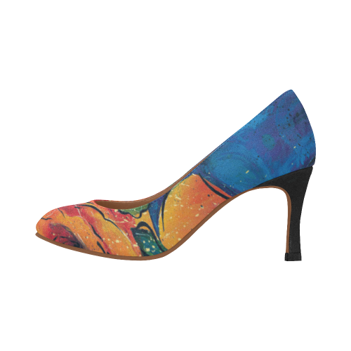 Rose Explosion High Heels