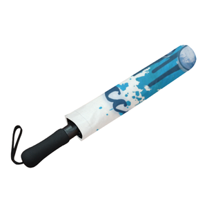 Autism Acceptance Semi-Automatic Foldable Umbrella