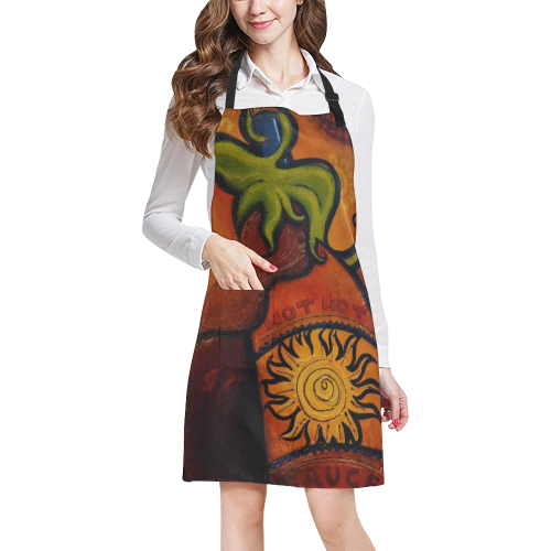 HOT Sauce All Over Print Apron