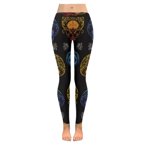 Sugar Skull Multi Leggings