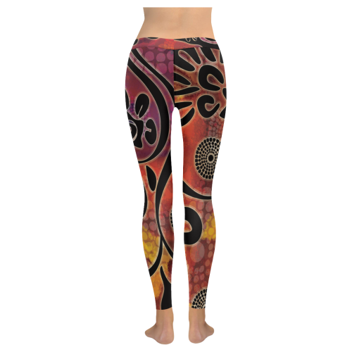 Exotic Vines Low Rise Leggings