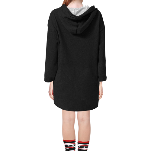 Urban Glam Step Hem Tunic Hoodie