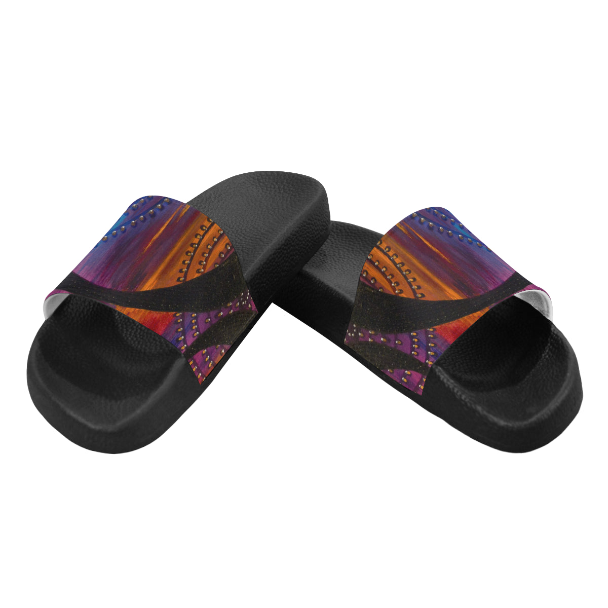 Circles Women's Slide Sandals (Model 057)