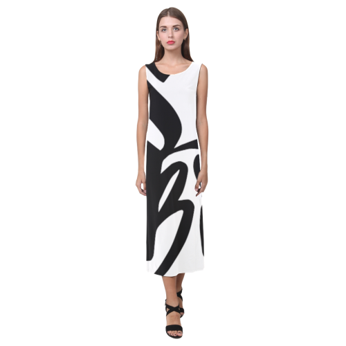 Boss B Sleeveless Long Dress with Slide Slit