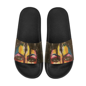 survivor-for-print Women's Slide Sandals (Model 057)