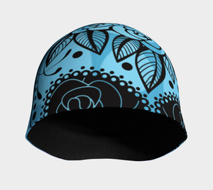 Blue Skull Beanie