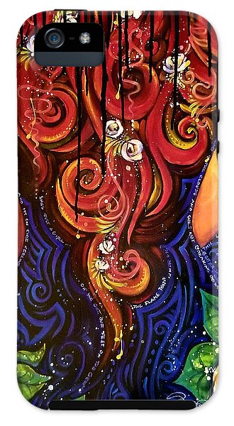 Girl On Fire - Phone Case
