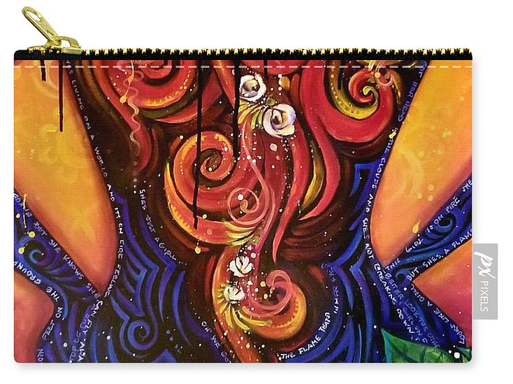 Girl On Fire - Carry-All Pouch