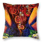 Girl On Fire - Throw Pillow