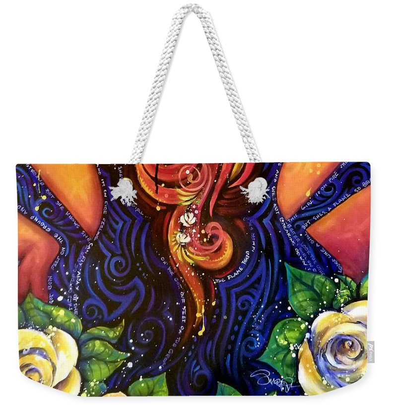 Girl On Fire - Weekender Tote Bag