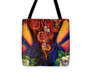 Girl On Fire - Tote Bag