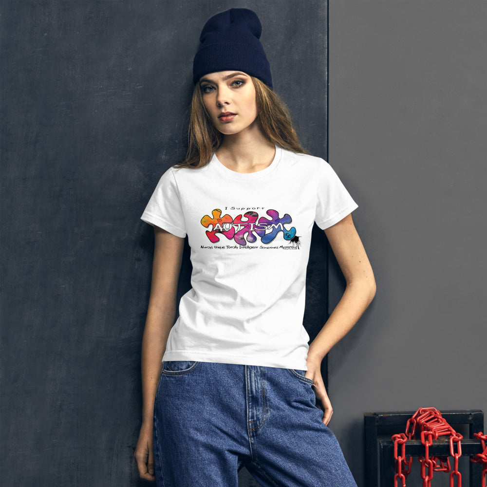 Autism in color short sleeve t-shirt