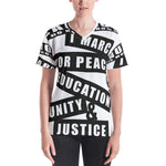 March with Me V-neck